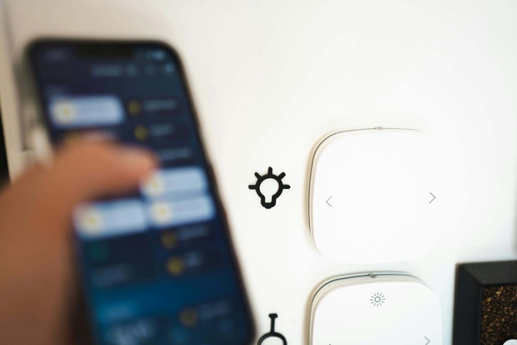 Smart light scenes vs routines controlled from a phone app