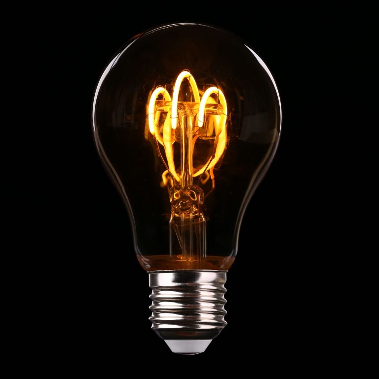 Smart bulb lifespan - LED smart bulb in a lamp socket