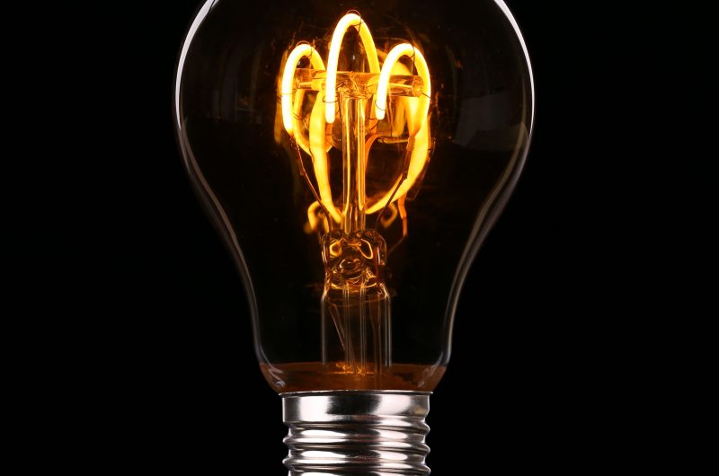 Smart bulb lifespan - LED smart bulb in a lamp socket